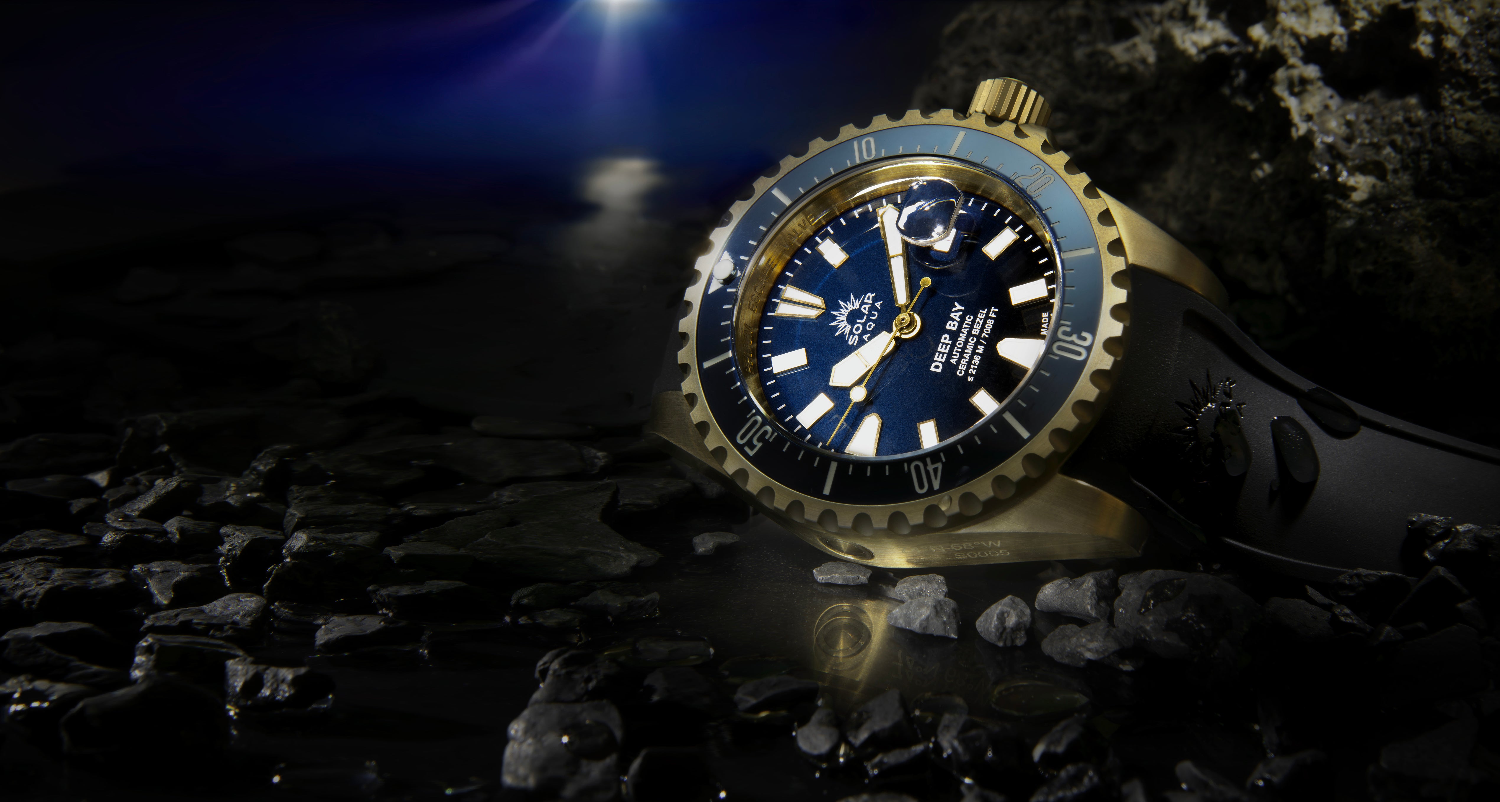 Buy Solar Aqua 2000M men's Watch SA0020.0002 - Ashford.com