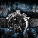 CHIMERA 46MM STAINLESS STEEL NERO (BLACK)