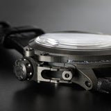 CAPSULE 45MM PVD BK BL