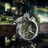 CHIMERA 46MM STAINLESS STEEL GREEN