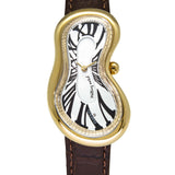 EXAEQUO Melting Watch Gold White