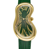 EXAEQUO Melting Watch Gold Green